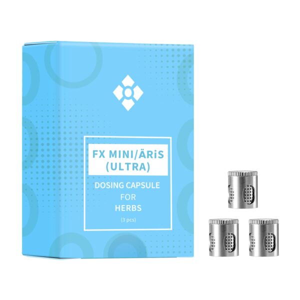 WOLKENKRAFT FX MINI | ÄRiS (ULTRA) Dosierkapsel für Extrakte (Edelstahl)