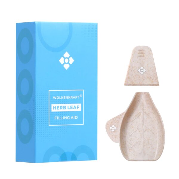 WOLKENKRAFT Herb Leaf - Filling Aid For Herbs | 100% biodegradable