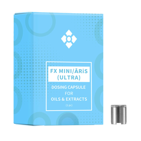 WOLKENKRAFT FX MINI | ÄRiS (ULTRA) Dosierkapsel für Extrakte (Edelstahl)