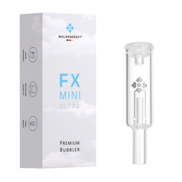 WOLKENKRAFT FX MINI (ULTRA) Bubbler-Adapter 10", 14"und 18" (Borosilikatglas)