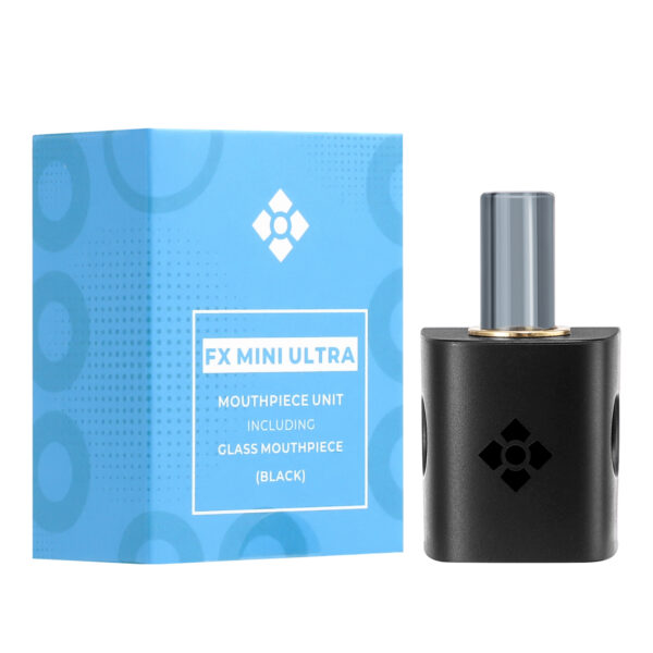 WOLKENKRAFT FX MINI (ULTRA) Glasmundstück | Farbe: Schwarz